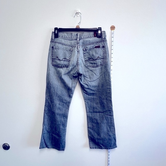7 FOR ALL MANKIND Blue Denim Jeans - Picture 6 of 8